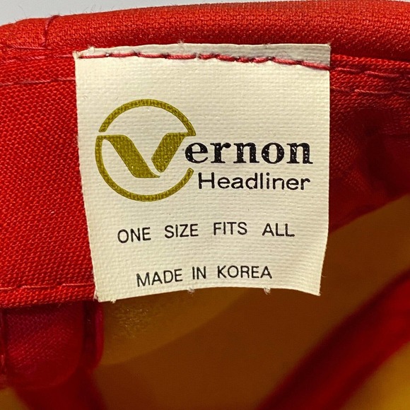 Vintage Forest Hill Exxon Maryland Gas Station Foam Snapback Trucker Hat Cap - Picture 10 of 10